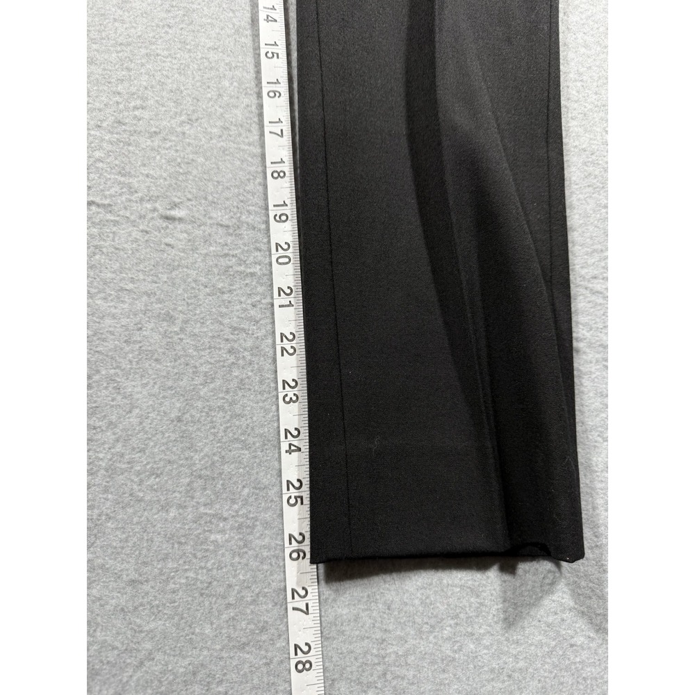 Ralph Lauren‎ Womens Black Wool Blend Tailored Dress Pants 4 Straight Trousers - Picture 8 of 17